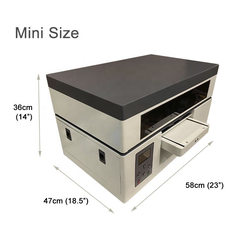 Fninkjet Smart UV Printer A4 Digital Flatbed UV Printer A3 A2 A1 Size for All Objects