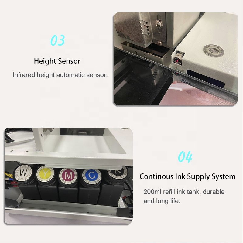 Fninkjet Smart UV Printer A4 Digital Flatbed UV Printer A3 A2 A1 Size for All Objects