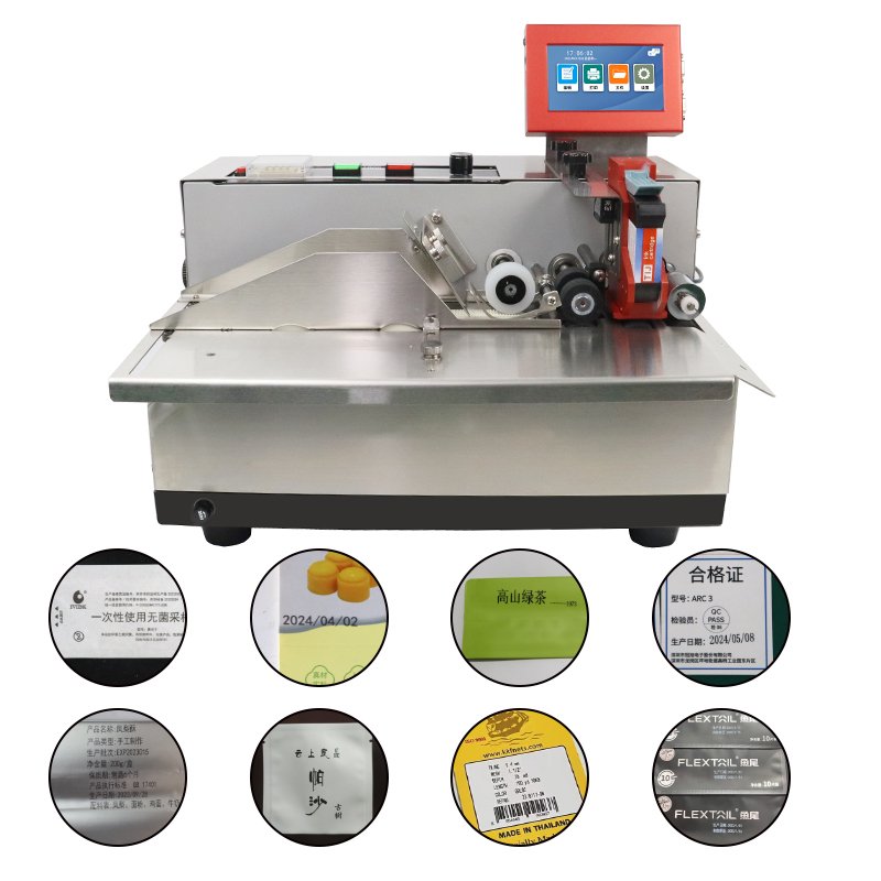 Hot Sale Dtf Printer Coding Machine Automatic Paging and Printing Machine plastic bag printing machine for small business