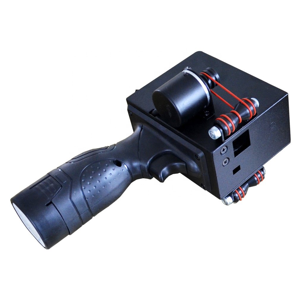 Handheld inkjet printer for packaging