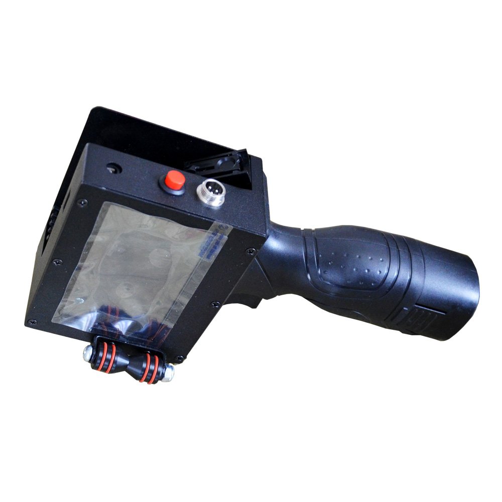 Handheld inkjet printer for packaging