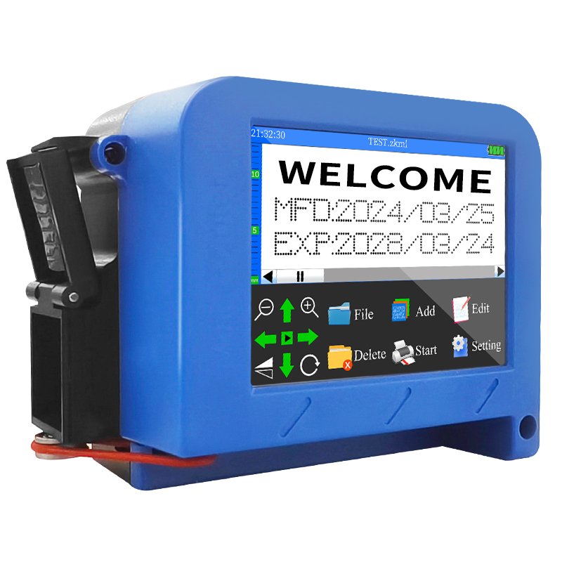 12.7mm Portable Mini Handheld Inkjet Printer for EXP MFG LOT
