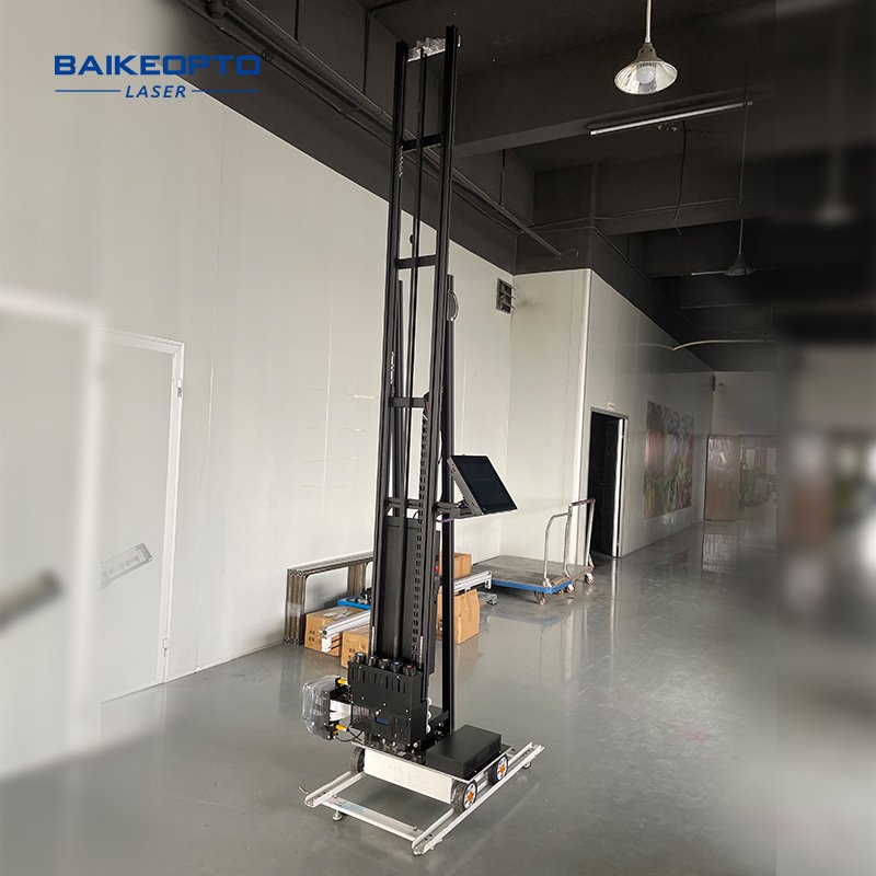 Double 4720 high speed head Four Color CMYK 3D Vertical Wall Printer/3D background wall painting Digital Inkjet Wall Printer