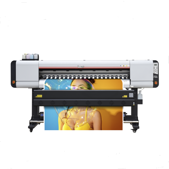 Locor 1.8m High Speed large format eco solvent printer with three/four 4720/3200 head wallpaper canvas sticker printing machine