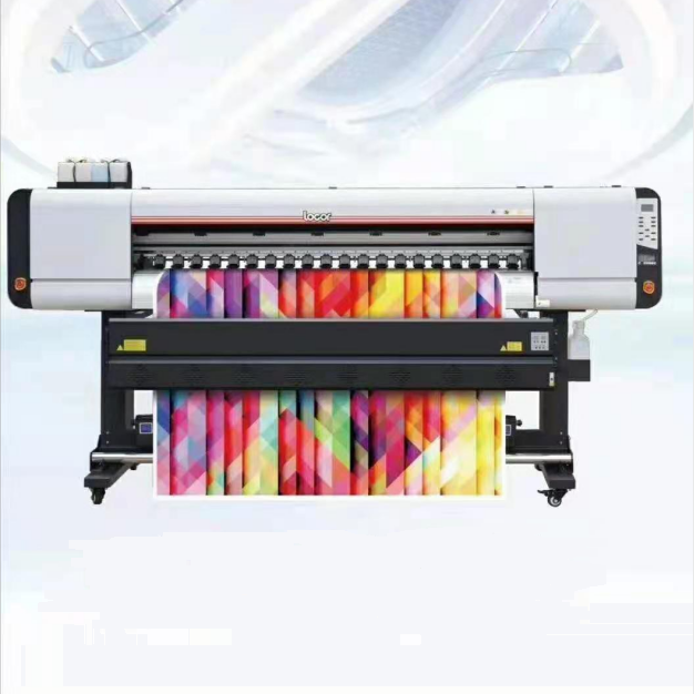 Locor 1.8m High Speed large format eco solvent printer with three/four 4720/3200 head wallpaper canvas sticker printing machine