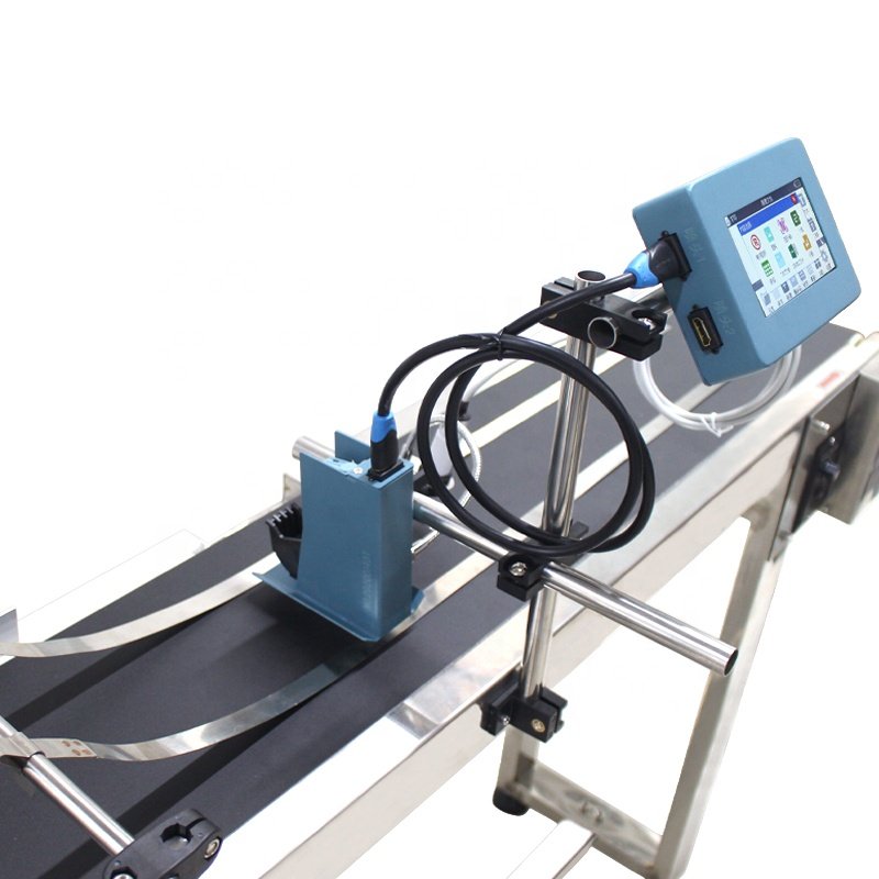 Hot Sales Variable Data Expiry Date Logo QR Code Barcode Intelligent assembly line Cij Batch Code Inkjet Printer