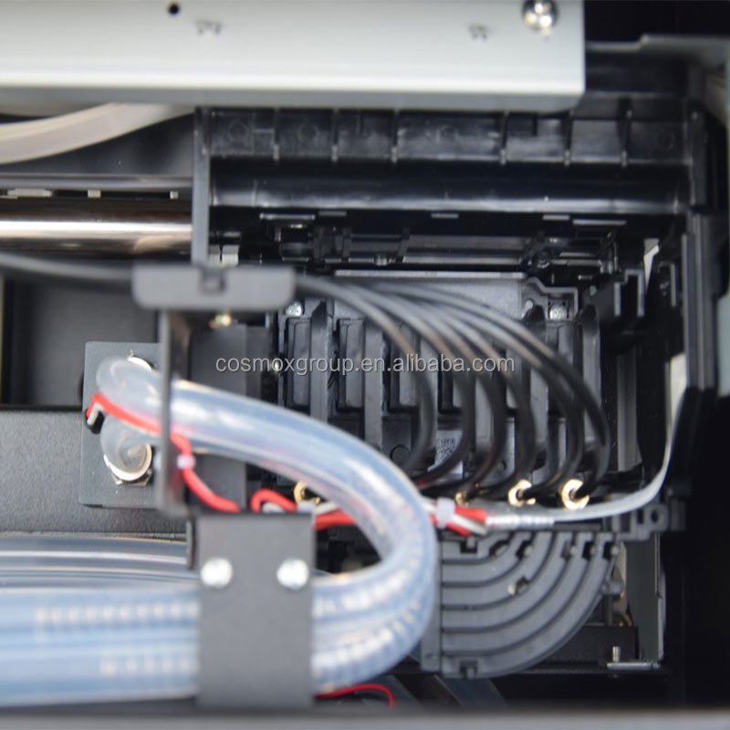 Full automatic A4 size inkjet UV printer machine phone case cylinder material printing UV printer