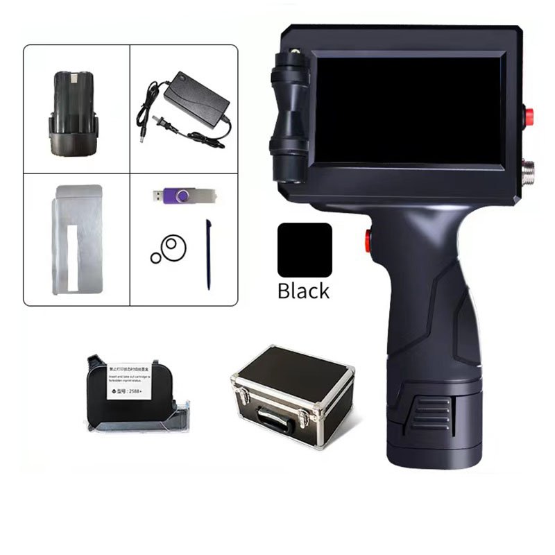 Logo Portable Printing Machine Mini Printer Mobile Inkjet Pen Metal Hand Held Inkjet Printer