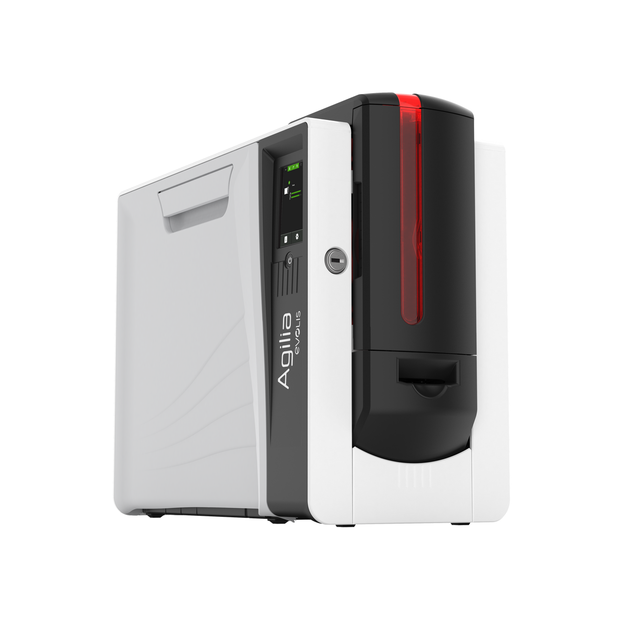 In sales Evolis id card printer Agilia Simplex Retransfer 600 dpi resolution Dual Sided government NFC ID Business Card Printer
