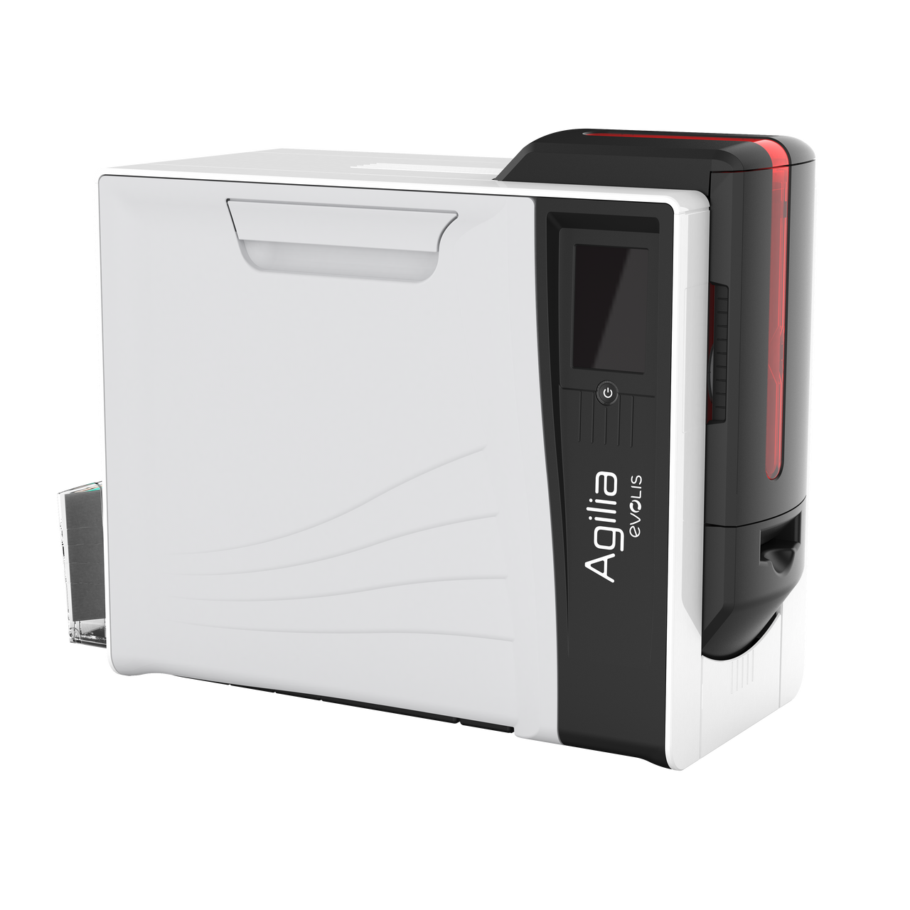 In sales Evolis id card printer Agilia Simplex Retransfer 600 dpi resolution Dual Sided government NFC ID Business Card Printer