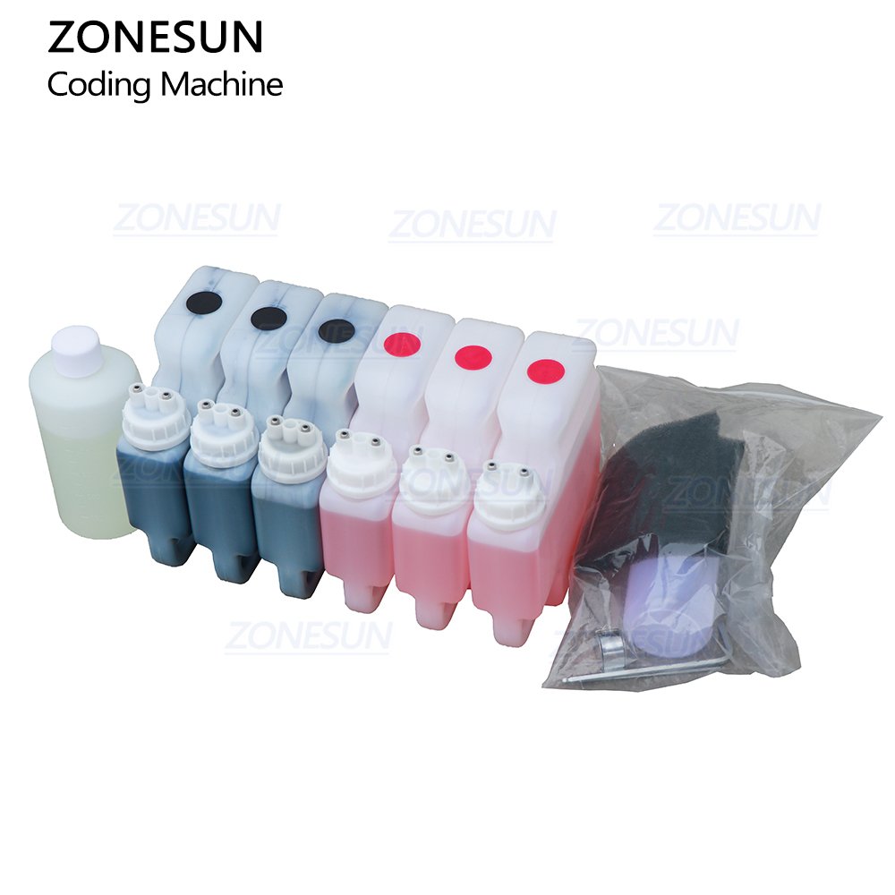ZONESUN ZS-TIP15 Automatic High Speed Intelligent Multifonction Date Coding CIJ Continuous Inkjet Printer