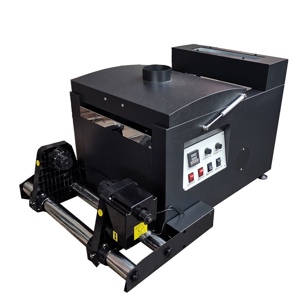 Heater Baker Dry Powder Shaker Machine CE Automatic Dtf Oven 33cm for Epson L1800 XP600 A3 Dtf Inkjet T-shirt Printer Provided