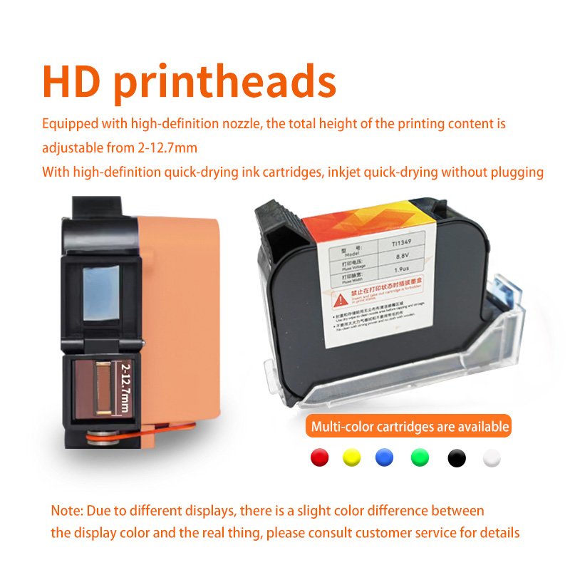 INCODE Hot mini thermal inkjet printer portable expire date inject machine ink jet hand held handheld inkjet printer