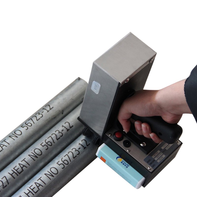 CYCJET ALT360Pro Steel Tube Metal Pipe Hand Held Inkjet Printer for Logo Date Number Printing