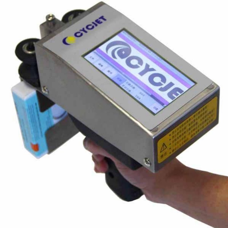 CYCJET ALT360Pro Steel Tube Metal Pipe Hand Held Inkjet Printer for Logo Date Number Printing