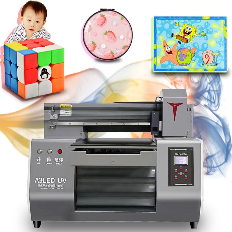 3050 UV printer quick UV tablet printer, printing headphones, phone case, digital products, multifunctional A3 UV inkjet printer