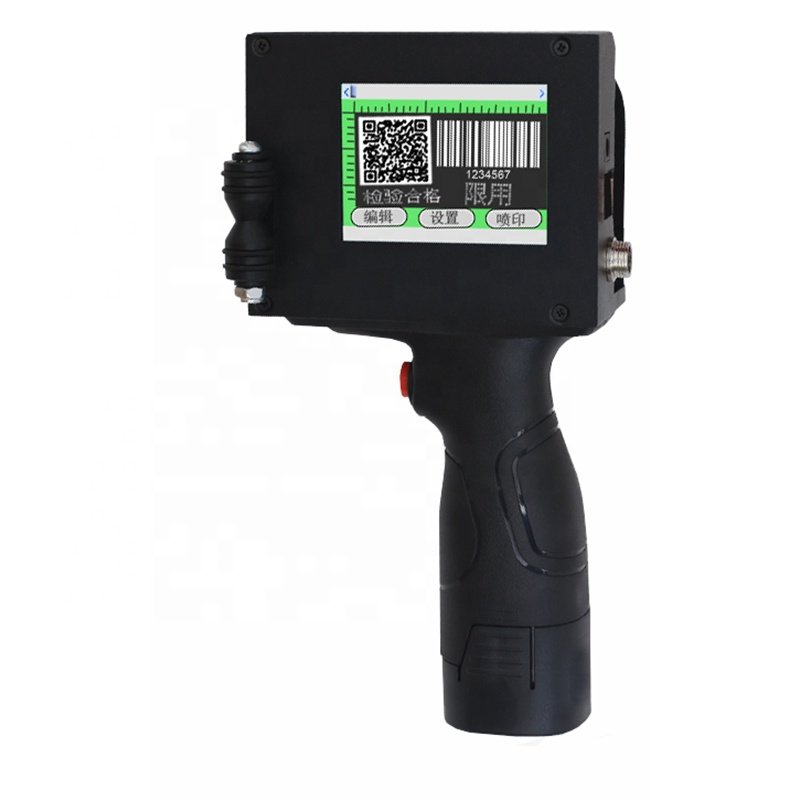 Hand Inkjet Portable Printer Logo Batch Expiry Date Handheld Inkjet Printer Dating Coding Machine