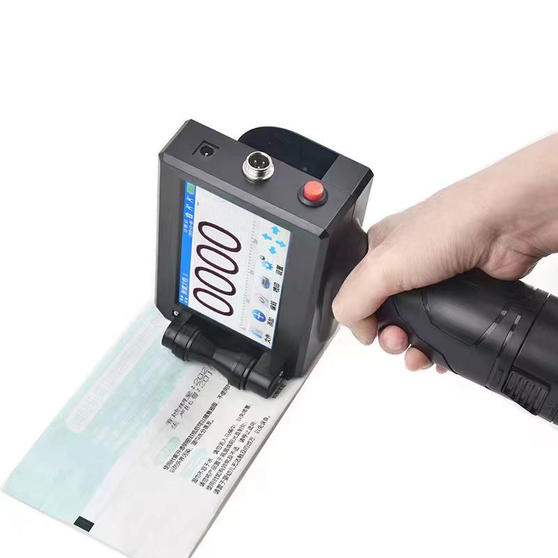 Portable Handheld Inkjet Printer Manual Printer For Small Carton Smart Touch Screen Cartridge Inkjet Printer