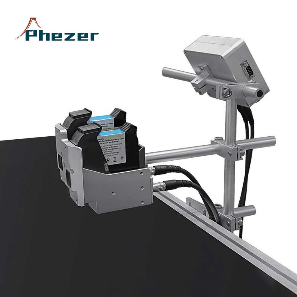 Phezer Px2 Pro Marking Machine 7 inch Touch Screen High Speed Batch Code Variable Data Inkjet System Inkjet Printer