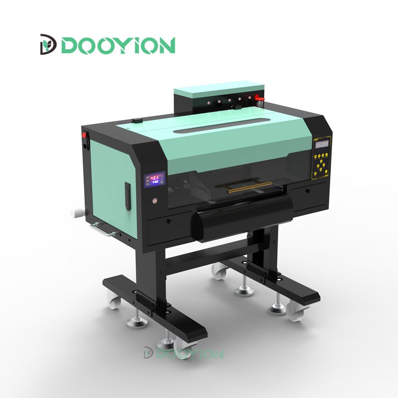 MANUFACTURE NEW ARRIVAL 2023 hot sale Direct To Film printer A3 33cm 37cm with dual XP600 for all fabirce