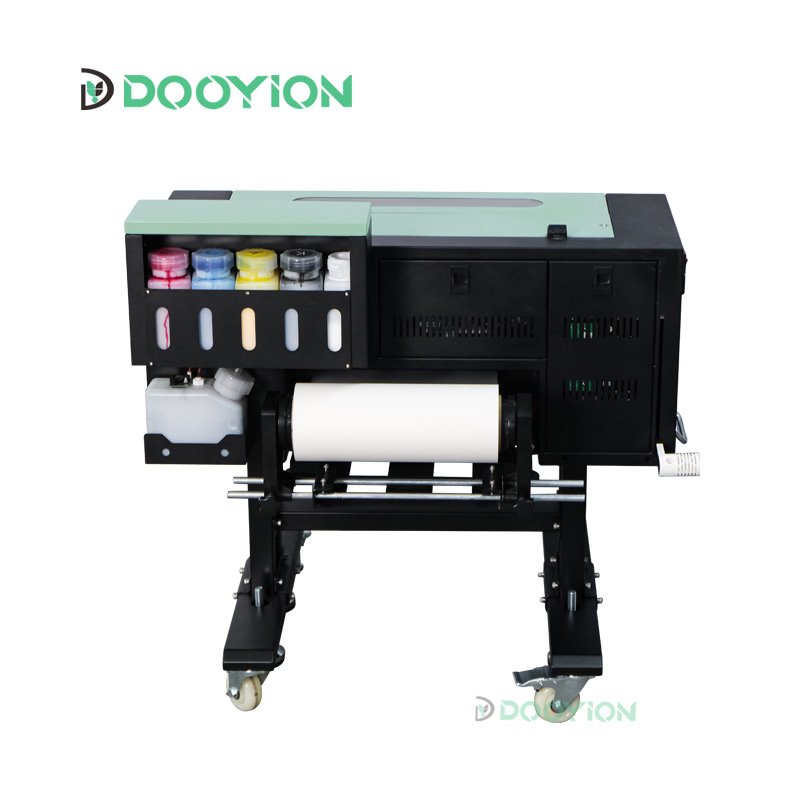 MANUFACTURE NEW ARRIVAL 2023 hot sale Direct To Film printer A3 33cm 37cm with dual XP600 for all fabirce