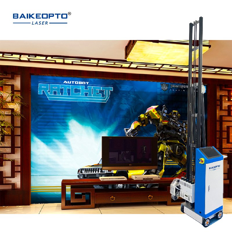 EPS DX7 Printhead With Five Color CMYK+W New 3D Effect Wall Painting Printer Vertical Mural Wall Inkjet Printer Machine