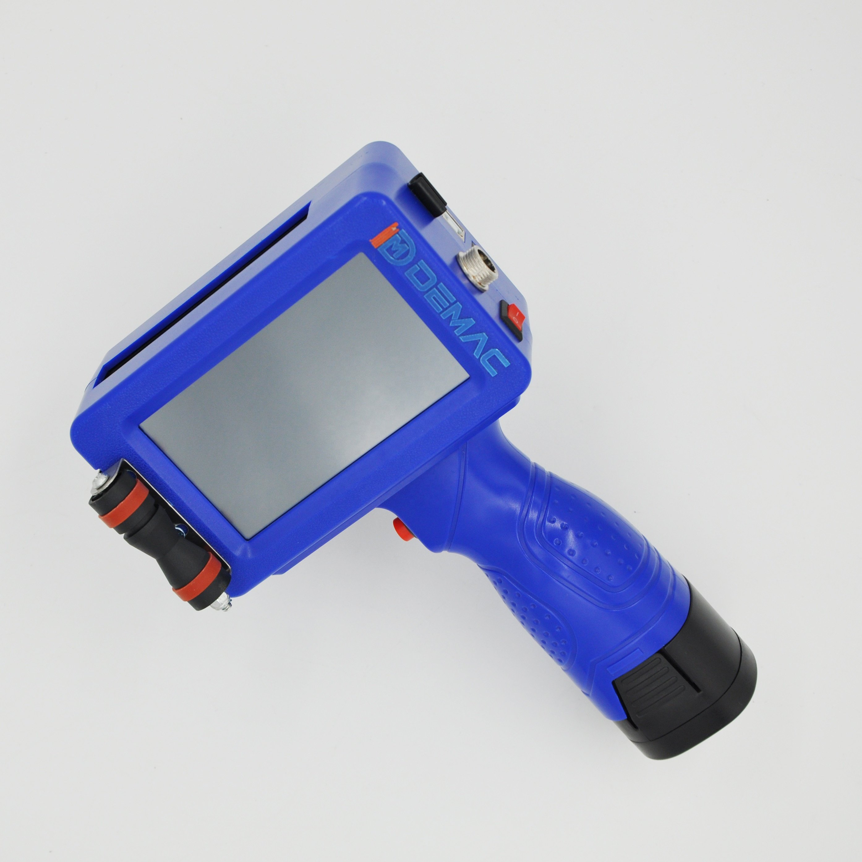 Demac portable manual inkjet printer thermal handheld printing machine for plastic bag carton expiry date printing