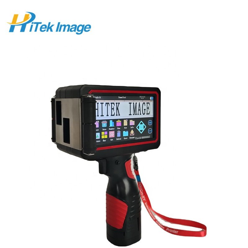 HiTek portable large character 50mm dual cartridge handheld inkjet printer 2588 2580 handheld inkjet printer
