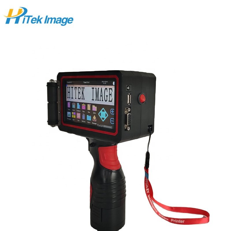 HiTek portable large character 50mm dual cartridge handheld inkjet printer 2588 2580 handheld inkjet printer