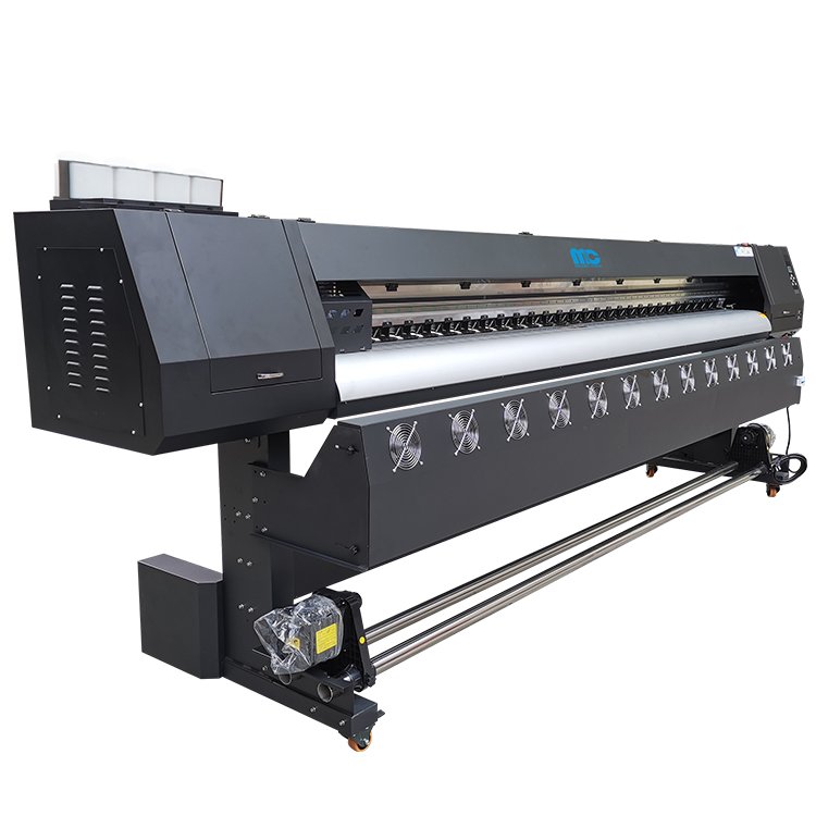 Professional brand 3.2m 10 ft eco solvent printer canvas/wallpaper/Tarpaulin printer 1440dpi/1080dpi