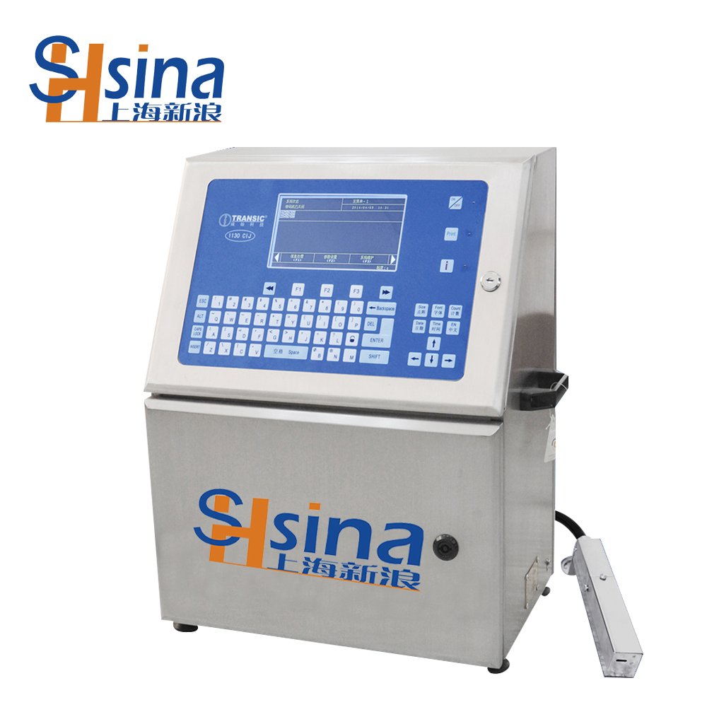 industrial CE Ink Jet Printer, Small Character Coder Dater Printer CE Printer, Continuous date coding inkjet printer