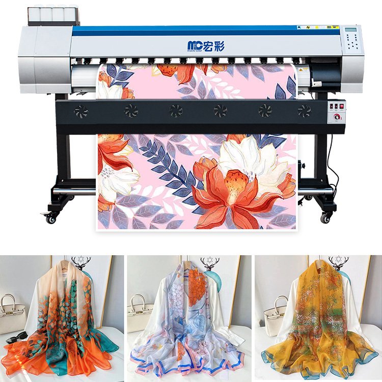 Large Format Sublimation Printer Machine Wide Dye Sublimation Printer Textile Fabric Transfer Inkjet Printer