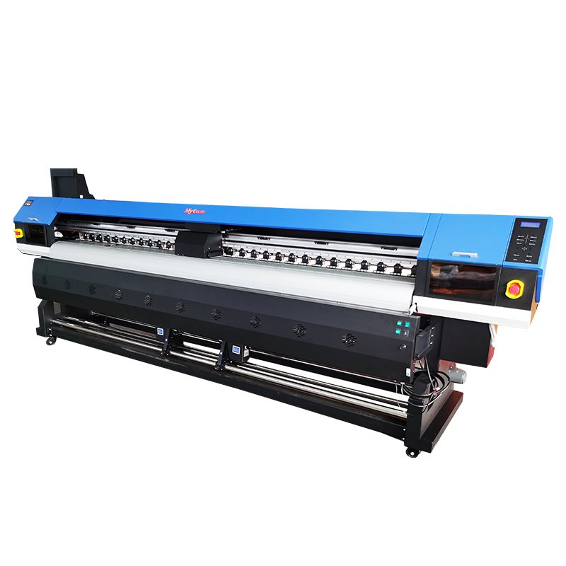 Mycolor eco solvent printer with 4 or 2 or 3 heads xp600 i3200E1 inkjet printer printing machine for advertisement industry