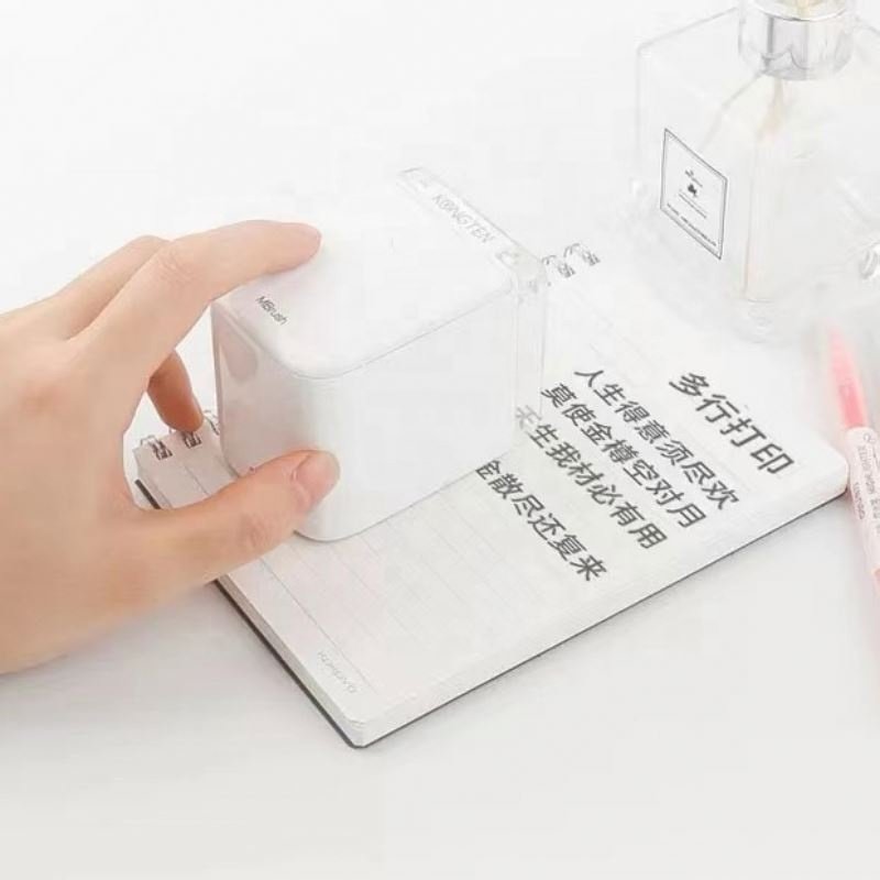 Multifunctional mini size portable handheld label expiry date printer for cloth card phone case plastic printing