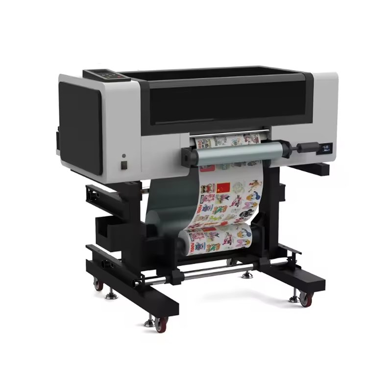 Unic Multicolor Uv Inkjet Printer Roll To Roll 30 60 cm Film Sticker Printer Machine A3 60cm Uv Dtf Printer With Laminator