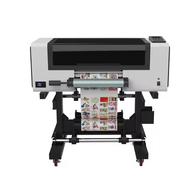 Unic Multicolor Uv Inkjet Printer Roll To Roll 30 60 cm Film Sticker Printer Machine A3 60cm Uv Dtf Printer With Laminator