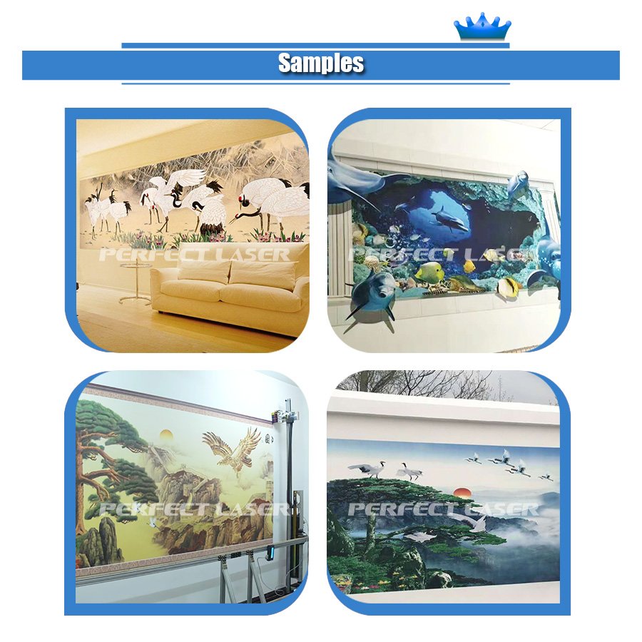 New Generation Intelligent Inkjet Printer For Wall Mural DIY House Decoration USA Senor Piezoelectric Nozzle Wall 3D Printer