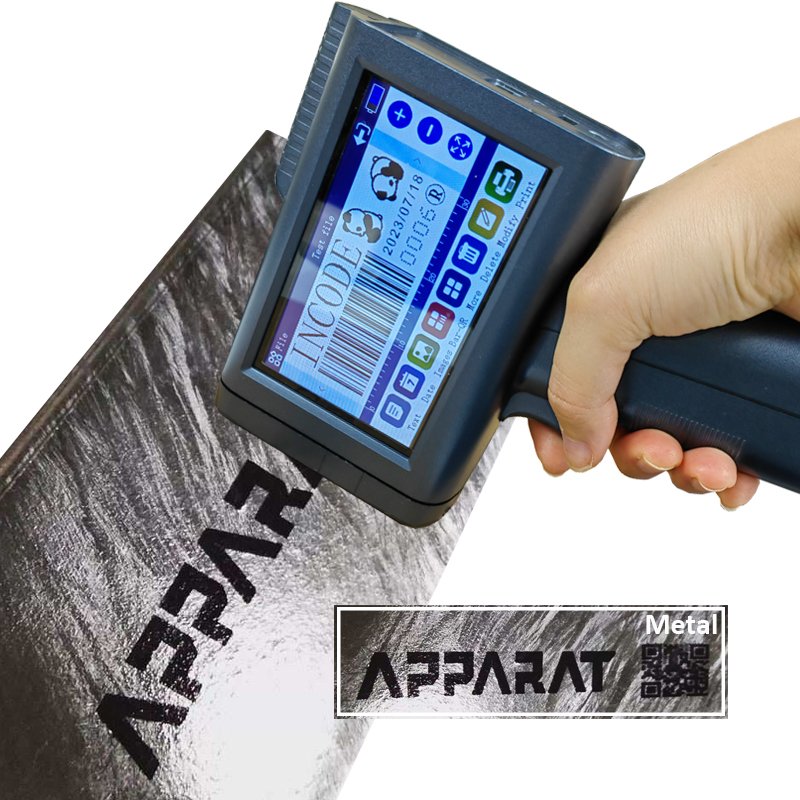INCODE Handjet Printpen Machine Expiry Date Coding Qr Code Barcode Logo Hand Held Portable Handheld Thermal Inkjet Printer