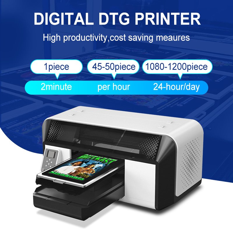 tshirt print 95% High color reproduction DIY DTG printer i3200 print head printing machine for clothes hoodies dress