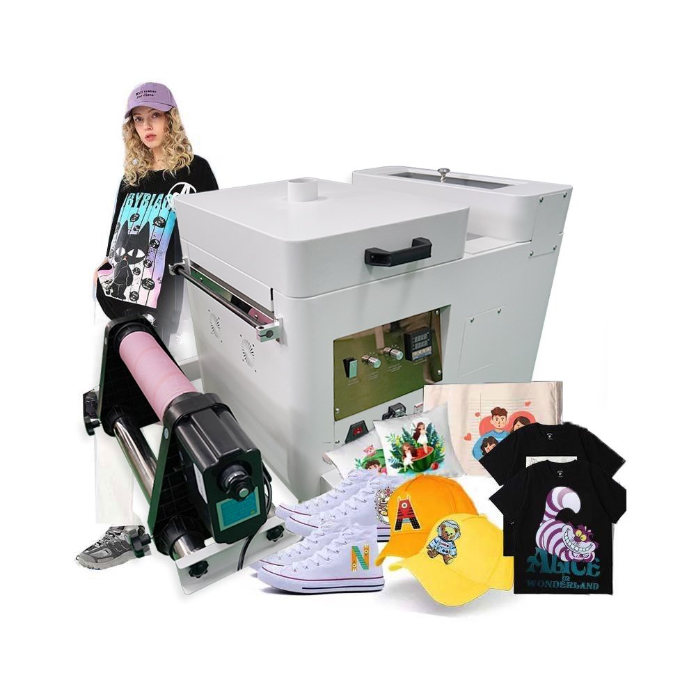 Metal Desktop Multifunction Printer A3 30CM DTF Printer Custom Inkjet Garment Graphic Printer