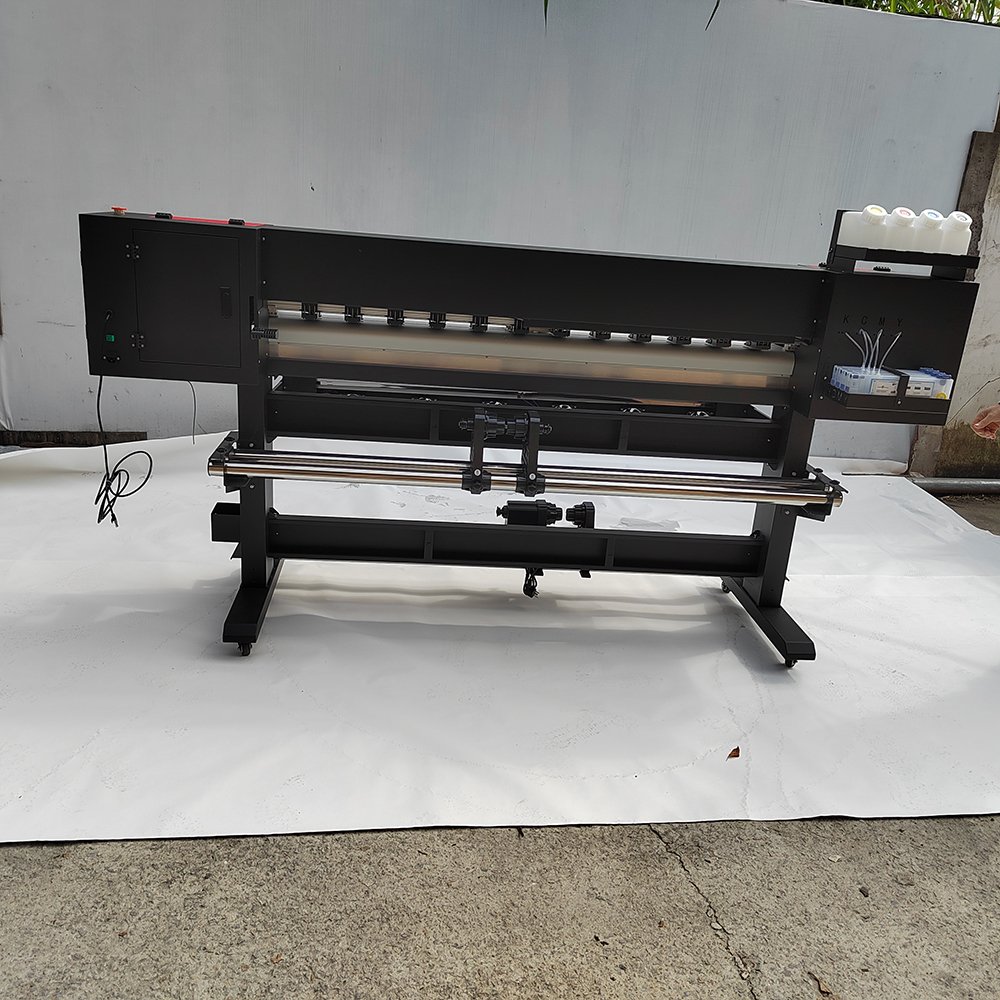 Brand New inkjet printer 1.8m size 1800mm details upgrade with xp600 head Four color CMYK