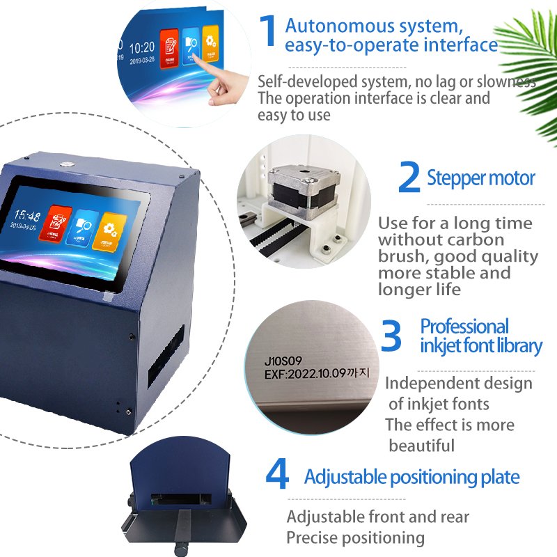 MCU system flatbed static inkjet digital thermal printers printing machine