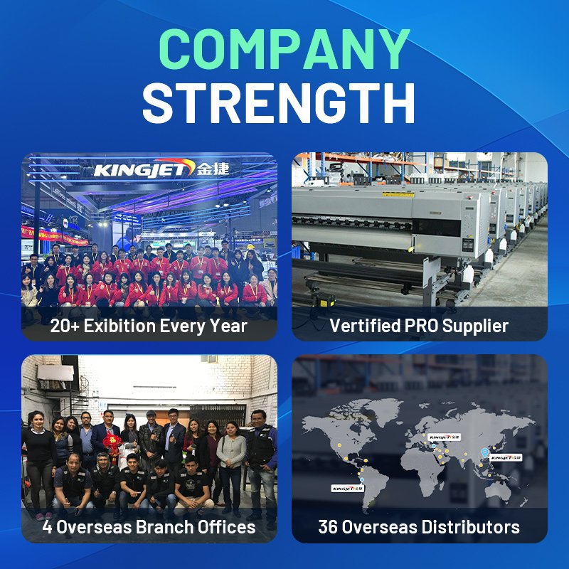 Kingjet 60cm powderfree dtf printer impresora dtf printer imprimante maquina powderless dtf printer without powder