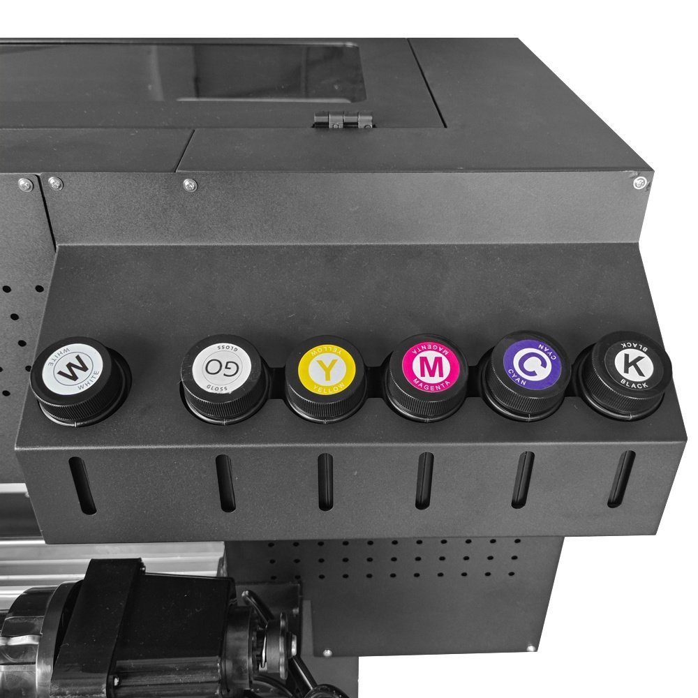 Latest i3200 DTF UV Printer digital Inkjet Printers Roll To Roll Sticker Printing Machine For AB Film Flatbed UV DTF Printer