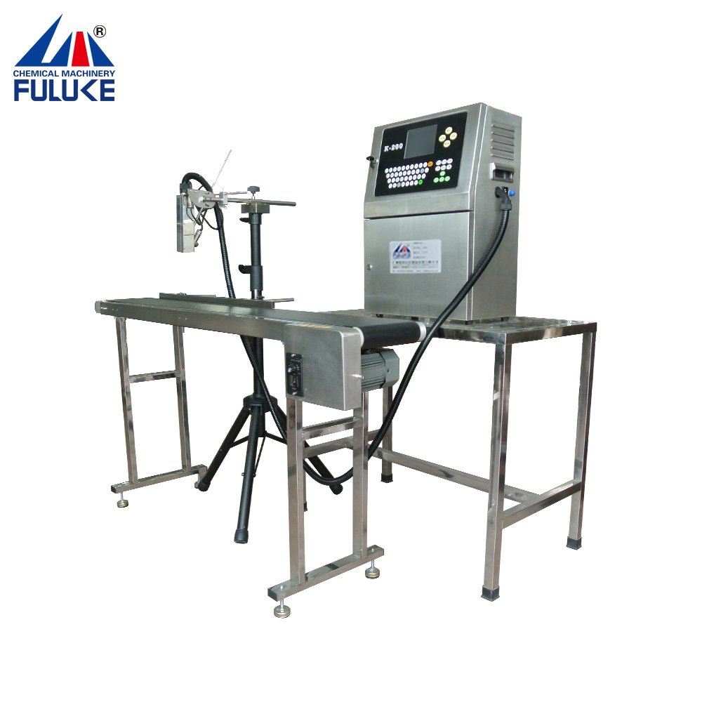 FULUKE Multifunctional Inkjet Printer Glass Bottle/Paper Box Expiry Date Printing Coding Machine