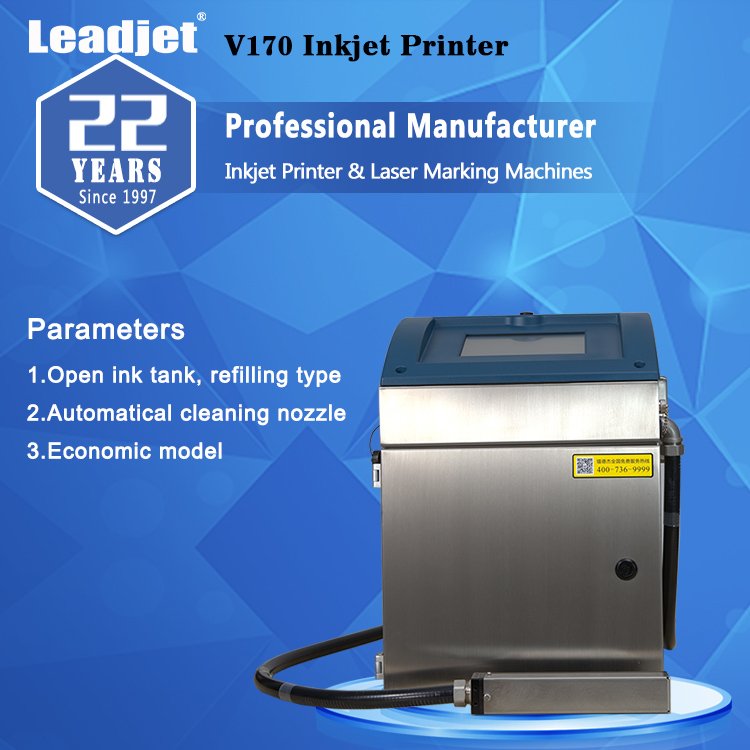 Industrial Ink jet Printer Batch Code printing machine Auto Cleaning Inkjet printer cij printer manufacturers