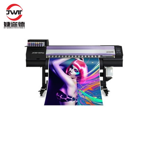 Used digital inkjet printers mimaki JV300-160 plus with 2 ep son dx7 print head