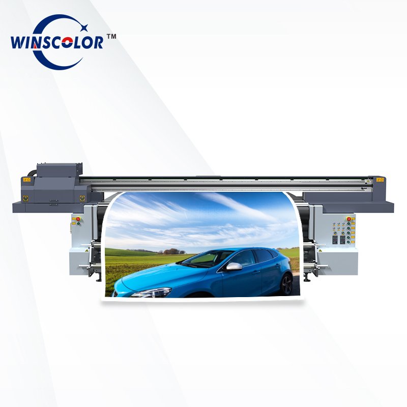 Braille Signage Car Sticker Flatbed Roller Printer Multifunction Printer Machine