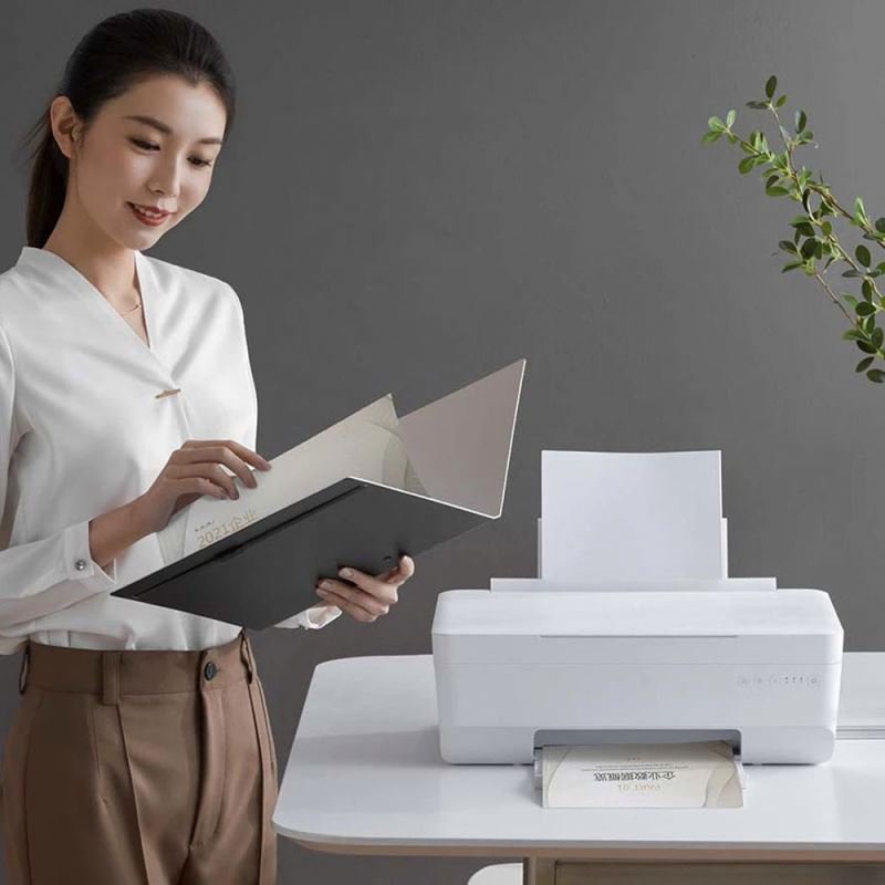 Mi 2022 New Xiaomi Youpin Mijia Connected Inkjet Printer Printing Copy ScanThree-in-one Color Photo Print Remote Smart Printer
