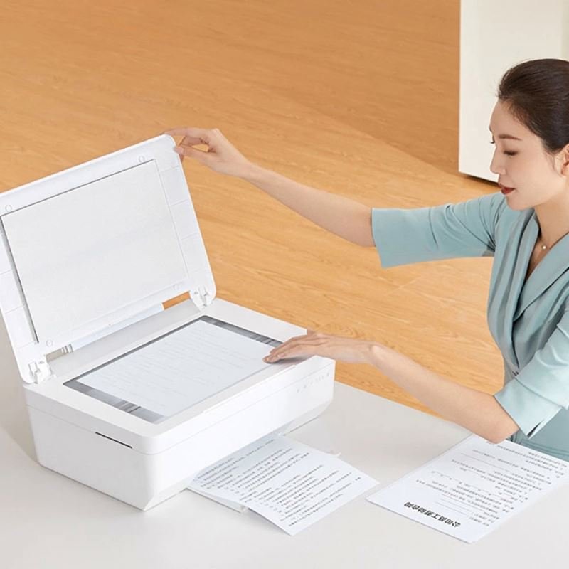 Mi 2022 New Xiaomi Youpin Mijia Connected Inkjet Printer Printing Copy ScanThree-in-one Color Photo Print Remote Smart Printer